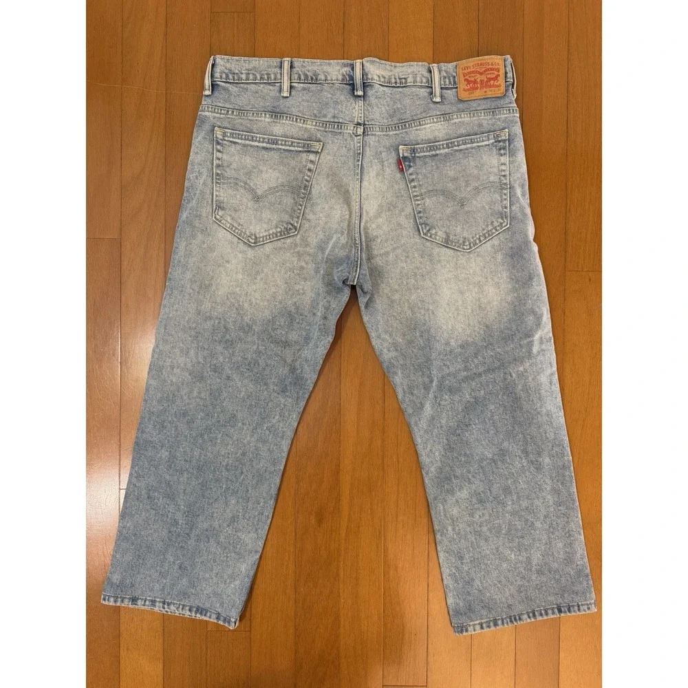Levi's 569 Men's Jeans 38x30 Loose Straight Light Wash Relaxed Fit Denim